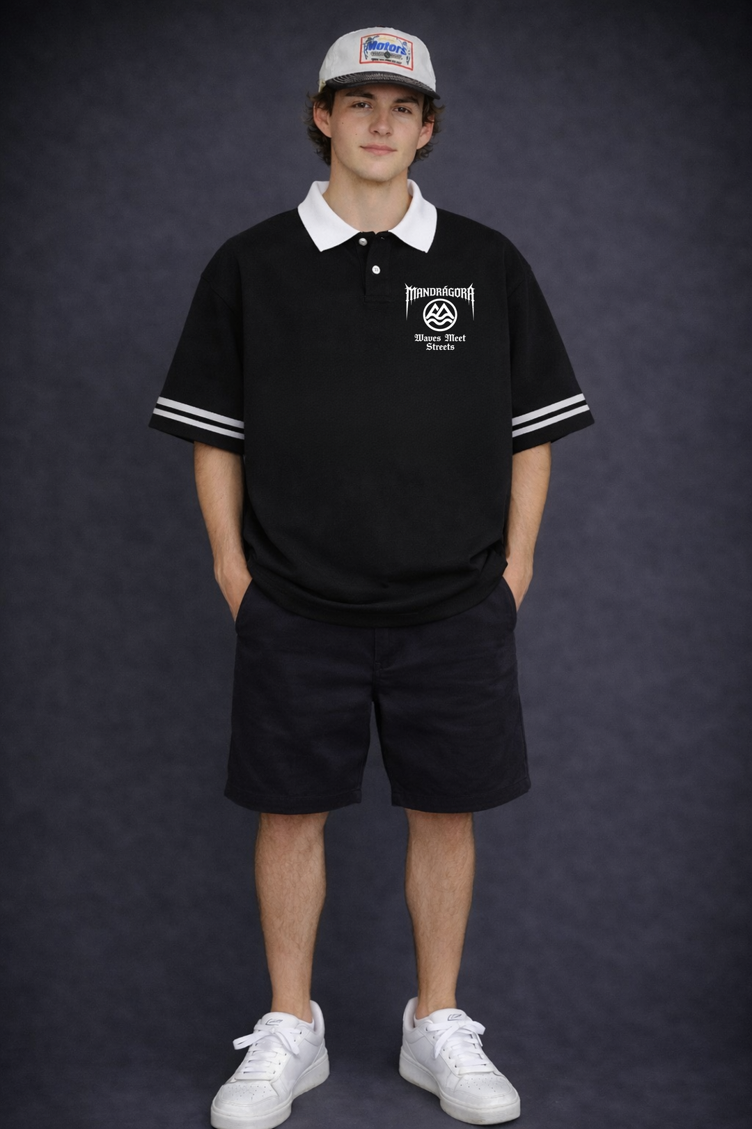 Mandrágora Black Tide Box Fit Shirt