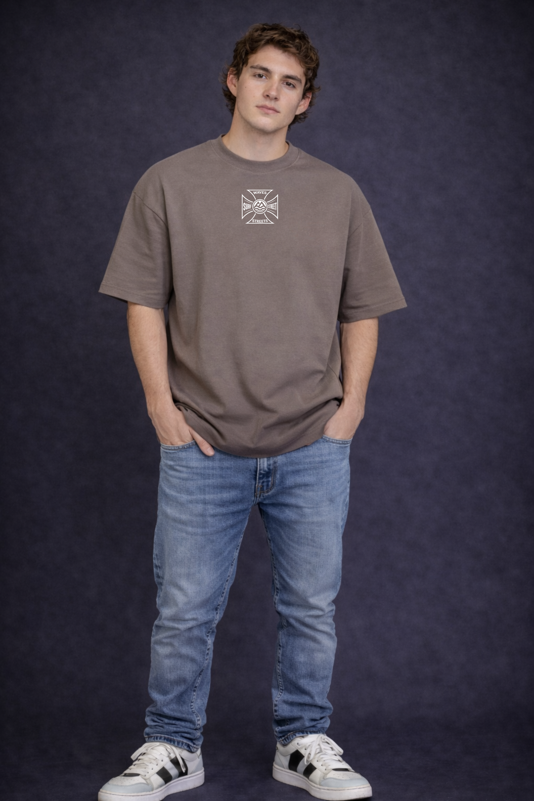 Heavy Rib Tee – Cross Waves
