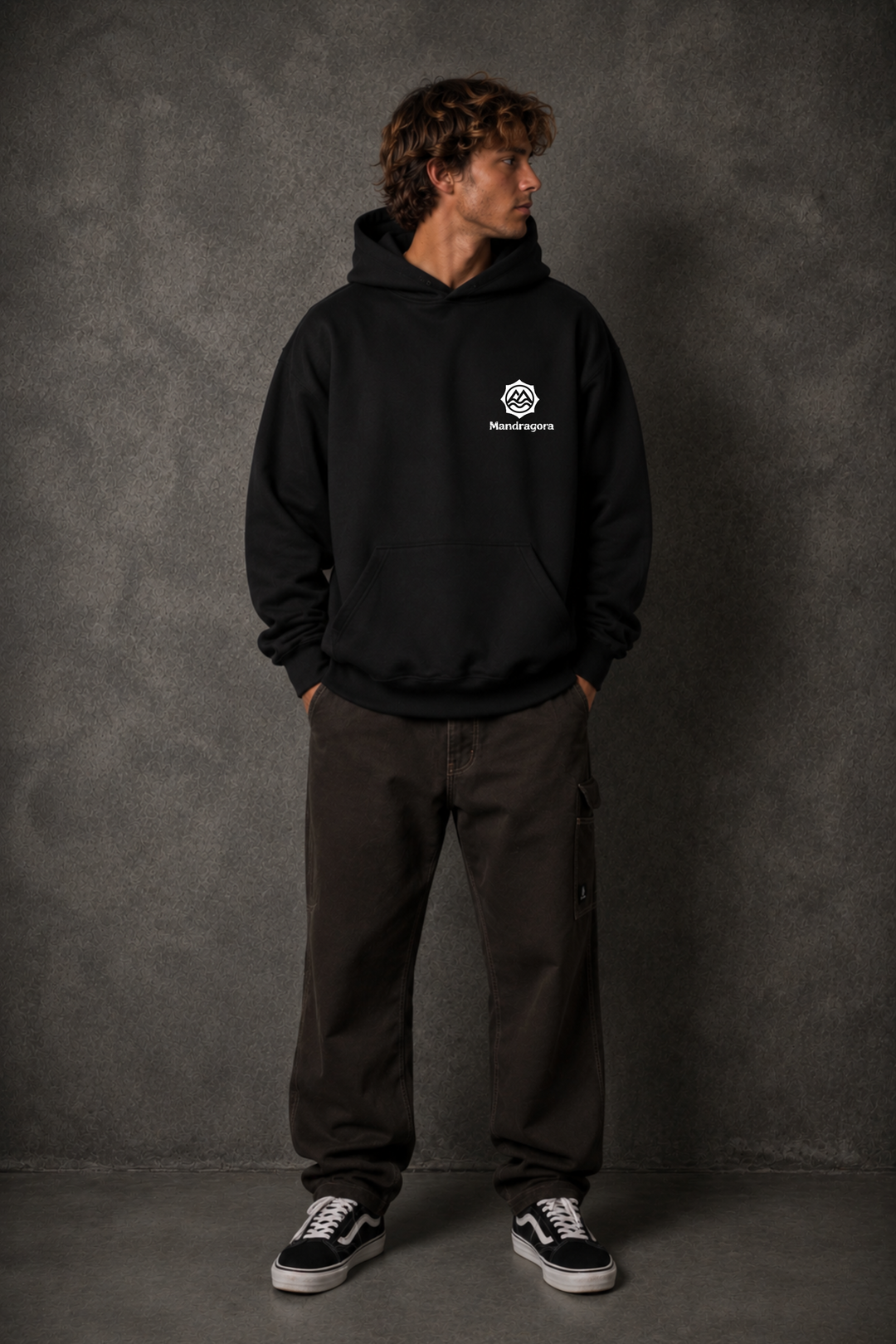 Mandala Tide Hoodie – Relax Fit.