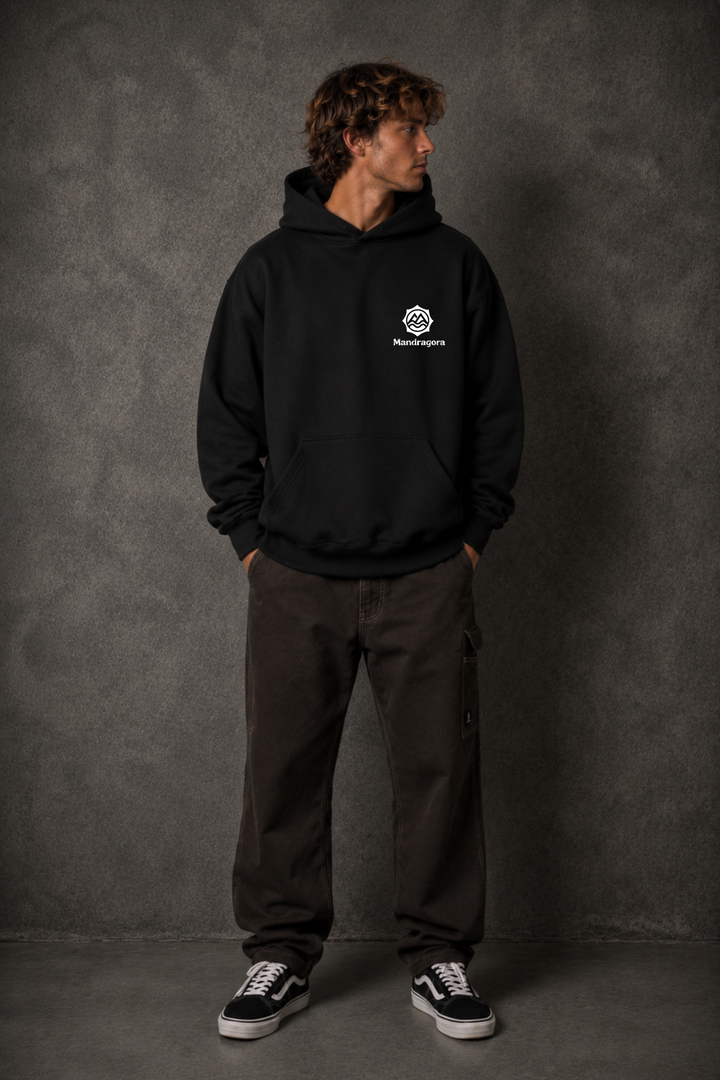 Mandala Tide Hoodie – Relax Fit.