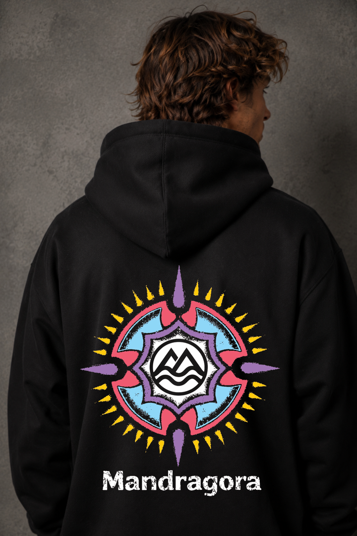 Mandala Tide Hoodie – Relax Fit.