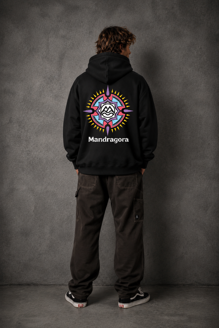 Mandala Tide Hoodie – Relax Fit.