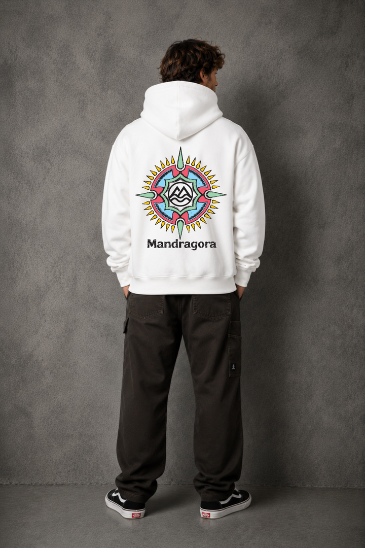 Mandala Tide Hoodie – Relax Fit.