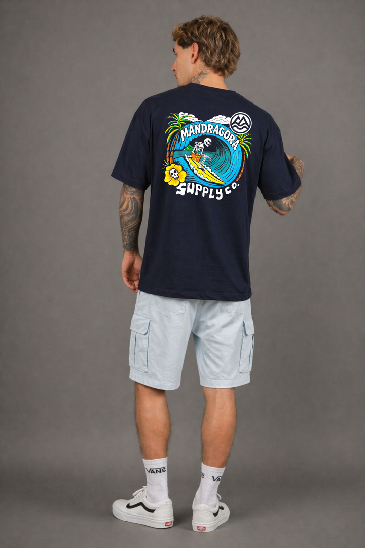 Tropical Skull Tee Regular Fit