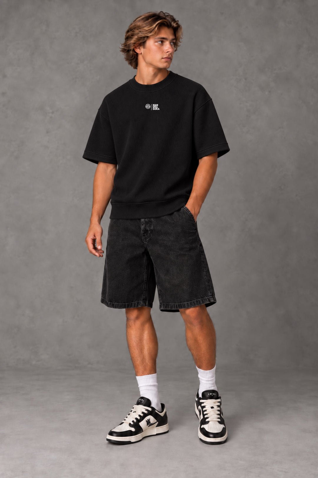 Heavy Rib Tee – Mandragora Split