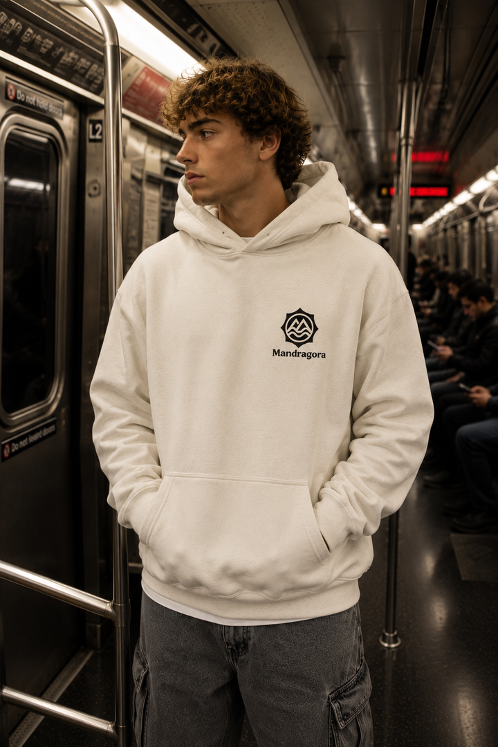 Mandala Tide Hoodie – Relax Fit.