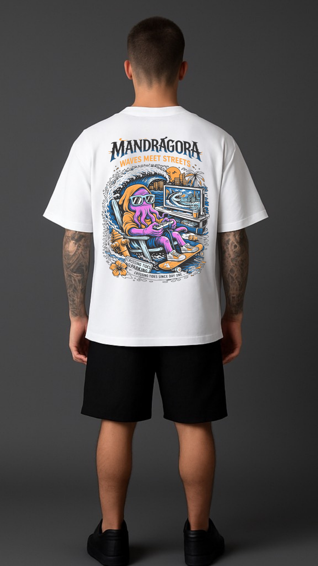 Digital Tides Tee – Box Fit