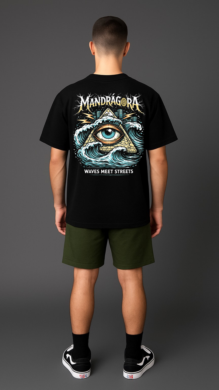 Watchful Waves Tee – Box Fit