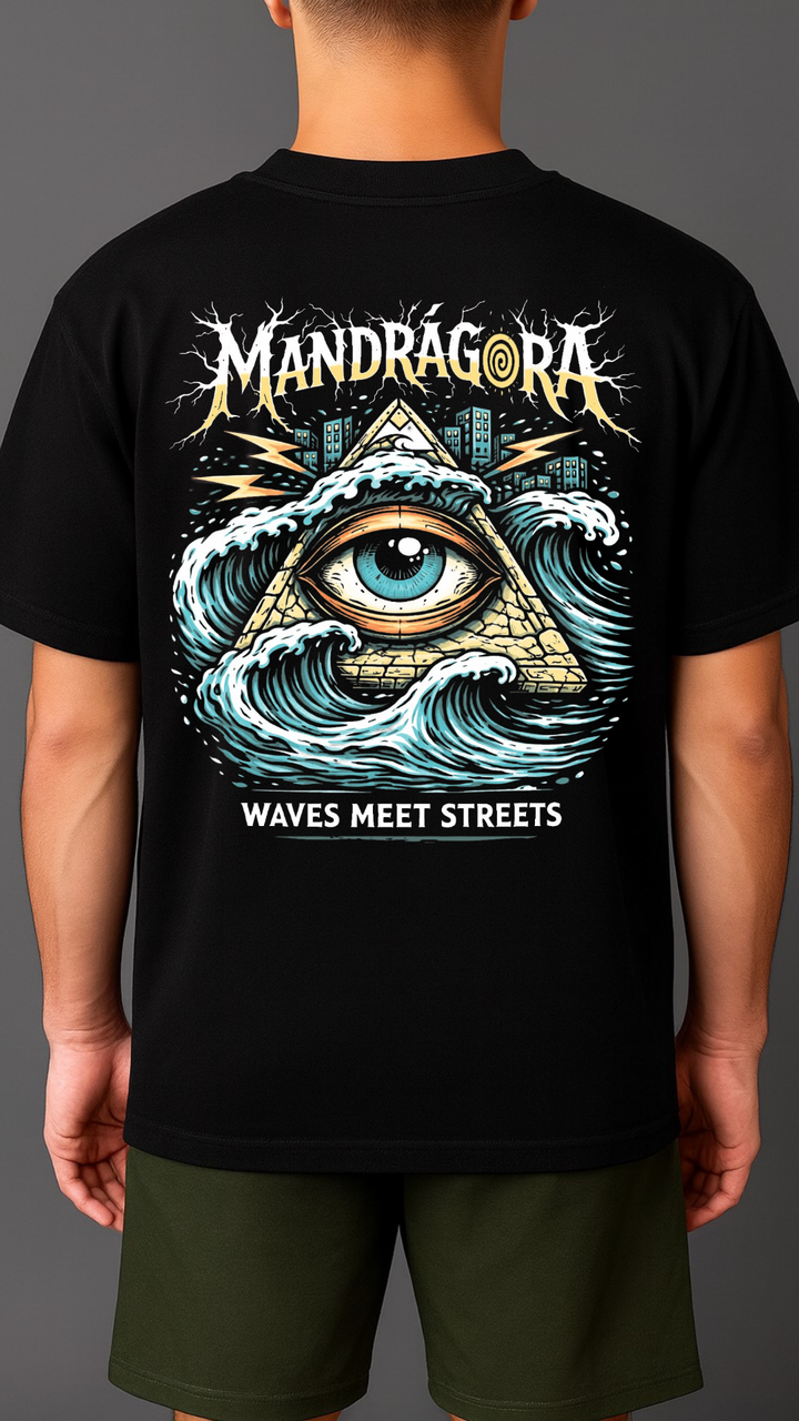 Watchful Waves Tee – Box Fit