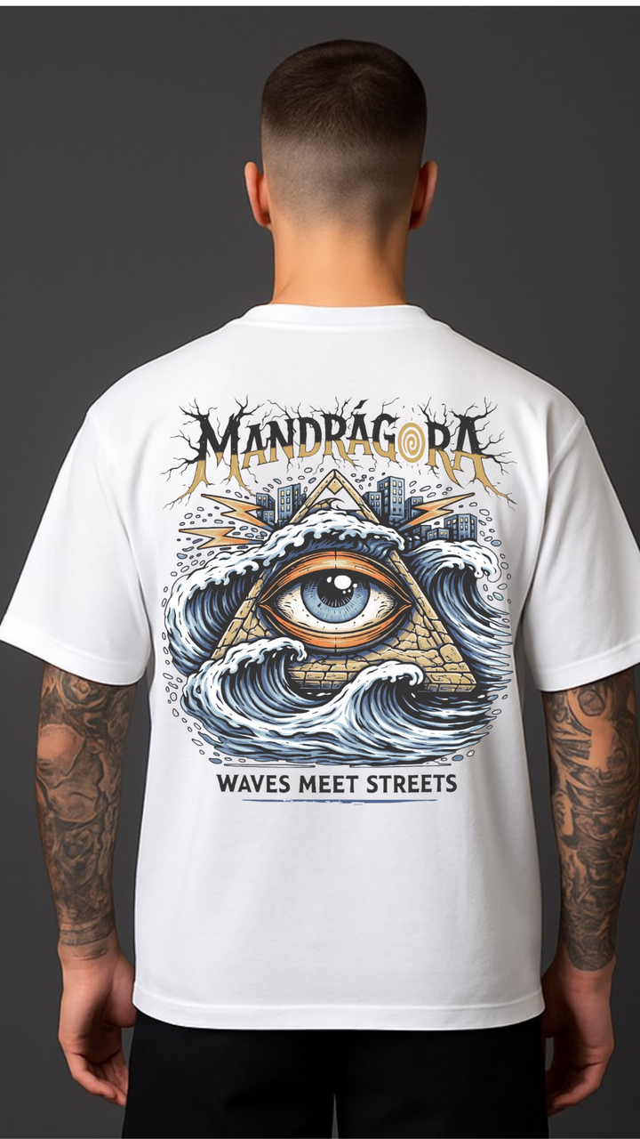 Watchful Waves Tee – Box Fit