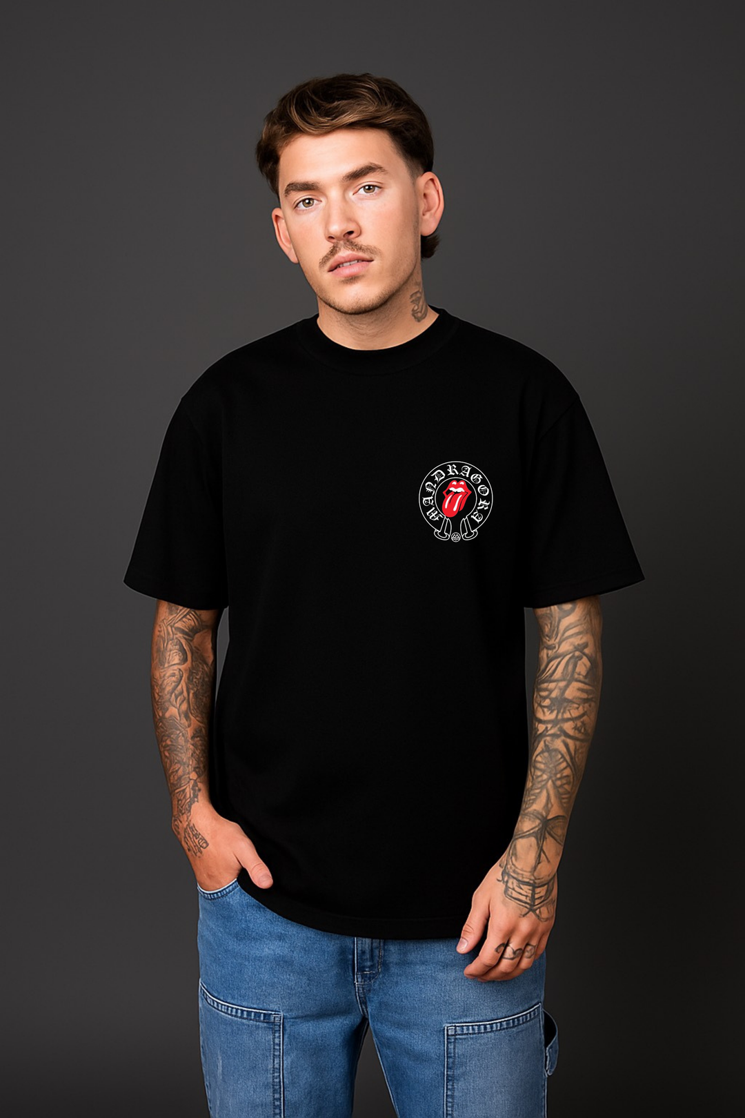 TEES RELAX FIT RITUAL ROJO