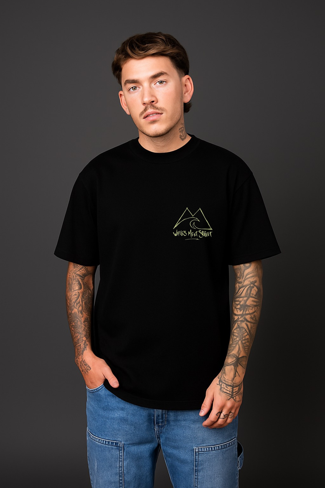TEES RELAX FIT CROSS CURRENT