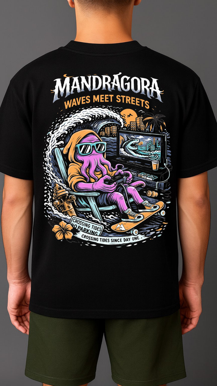 Digital Tides Tee – Box Fit