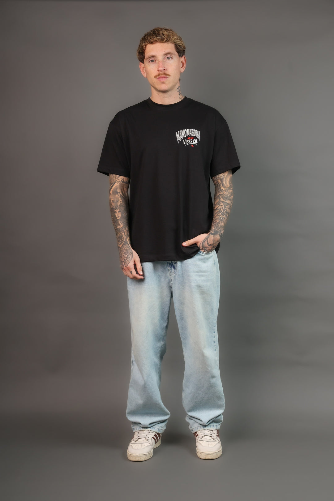 Tees Relax Fit ASTRAL SKULL – MANDRÁGORA SURF VIBES CO.